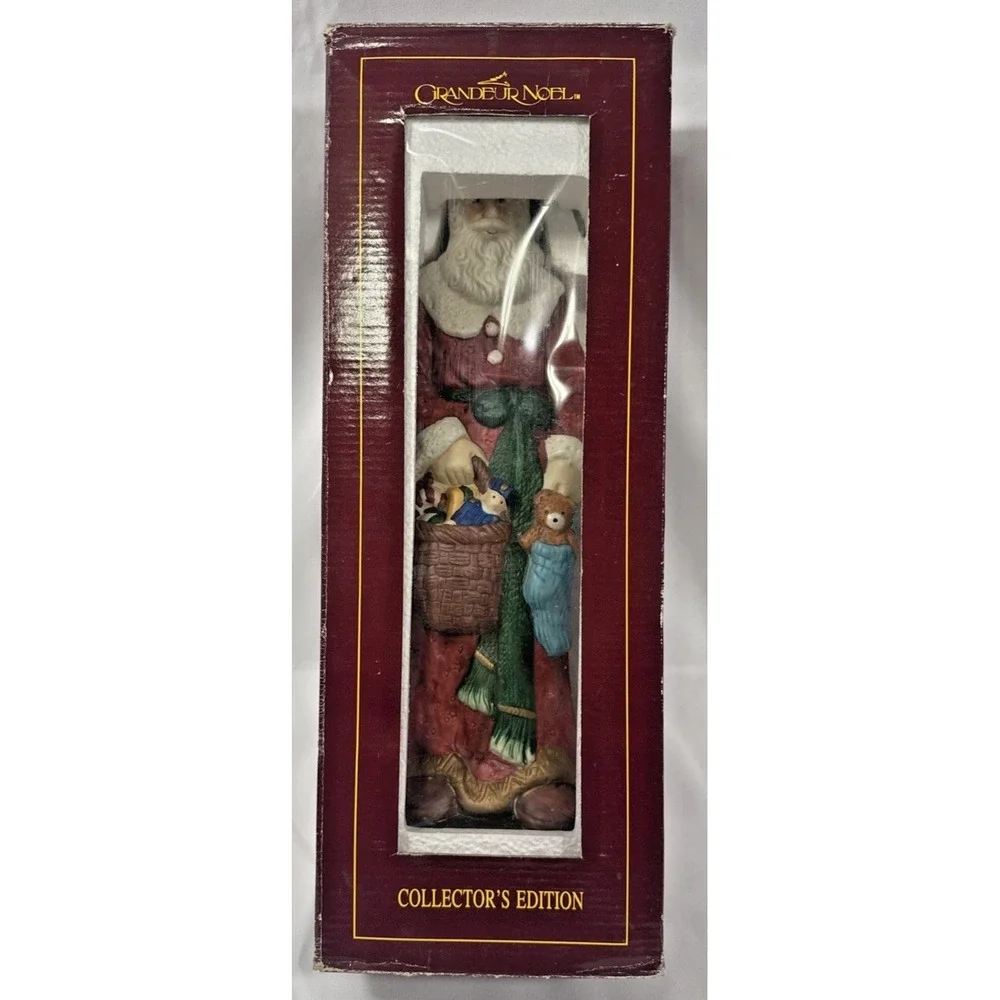 Memories USA Gifts Santa Figurine 1923 Mexico Red 13.5